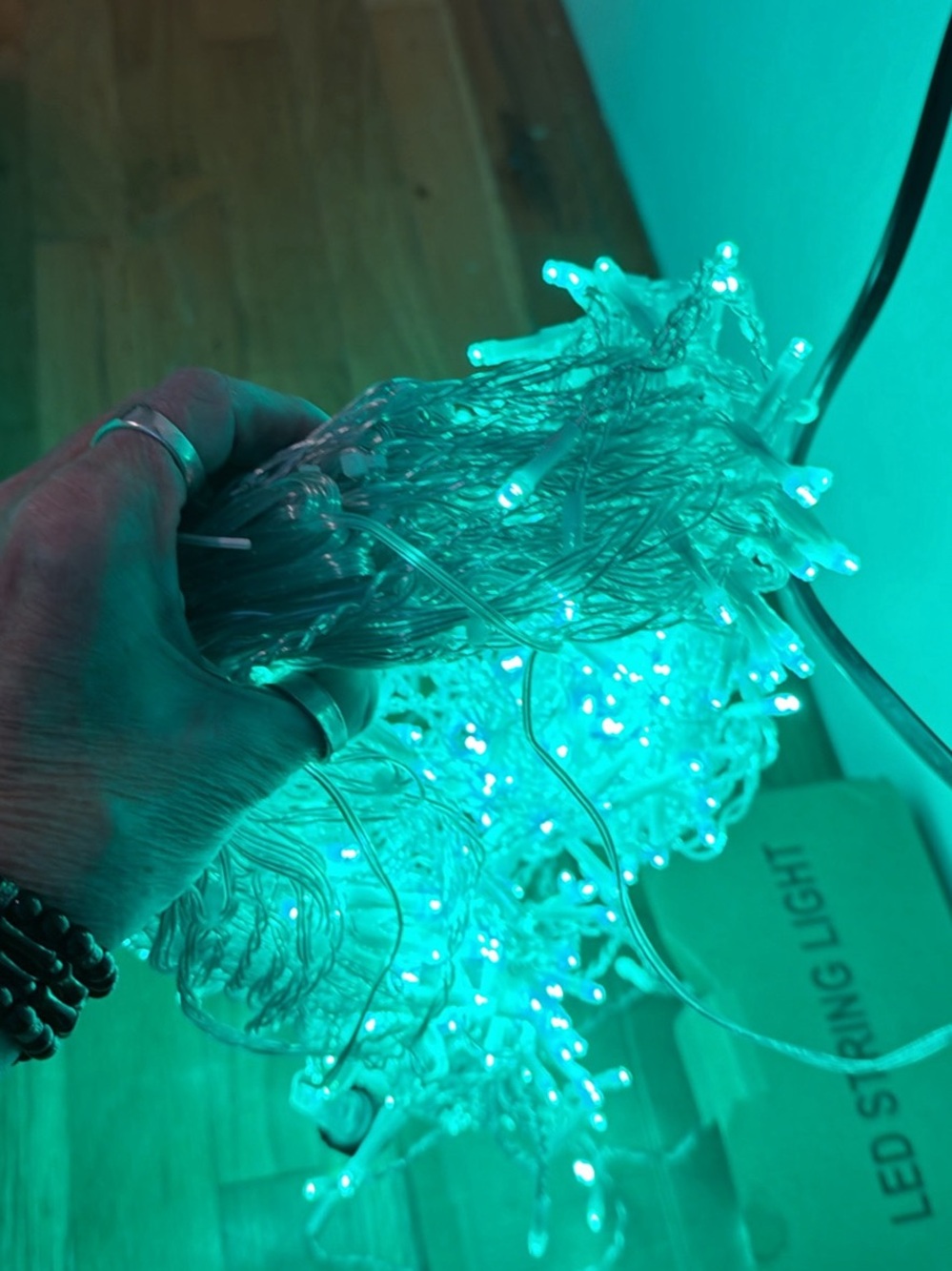 LED String Lights - Green (Unbranded) - Picture 4 of 4